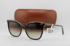 NEW LONGCHAMP LO729S 215 HAVANA GREEN GOLD AUTHENTIC SUNGLASSES 55-17