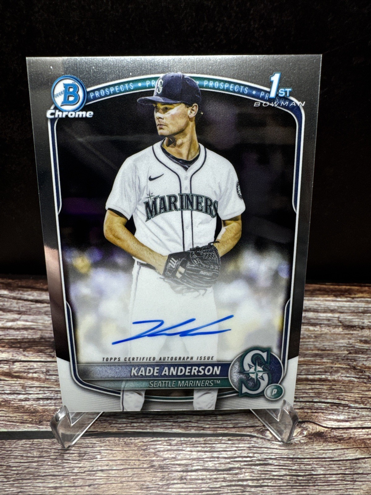 2025 Bowman Draft Kade Anderson Chrome Prospect Auto #CPA-KA (RC)