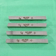 Cleveland Mo-Max HSS M2 Tool Bit - 1/4 sq - 4 pc - FreeShip