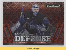 2023-24 Parkhurst Last Line of Defense Red Achievement Ilya Samsonov READ 0mf0