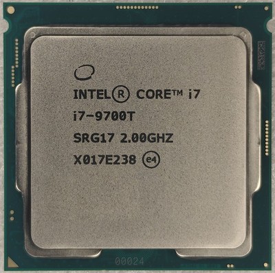 Intel 9th Gen Core i7-9700T 2.0GHz (Turbo 4.3GHz) 8-Core 12M LGA-1151 CPU SRG17