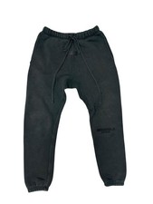 Essentials Fear Of God Sweatpants Mens XS Black Fleece Joggers Elastic Waist