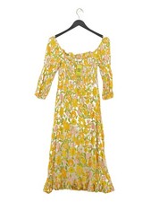 Faithfull The Brand Maxi Dress UK10 in Multi