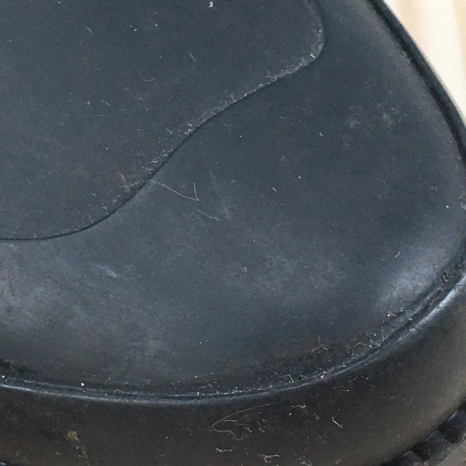 Dirty Laundry Boots Womens 8 Casual Mid Calf Rain Casual Black Rubber Pull On - Image 4 of 4