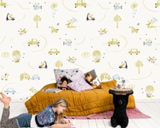 3D Child Painting ZHUA18829 Wallpaper Wall Murals Removable Self-adhesive Ann 24