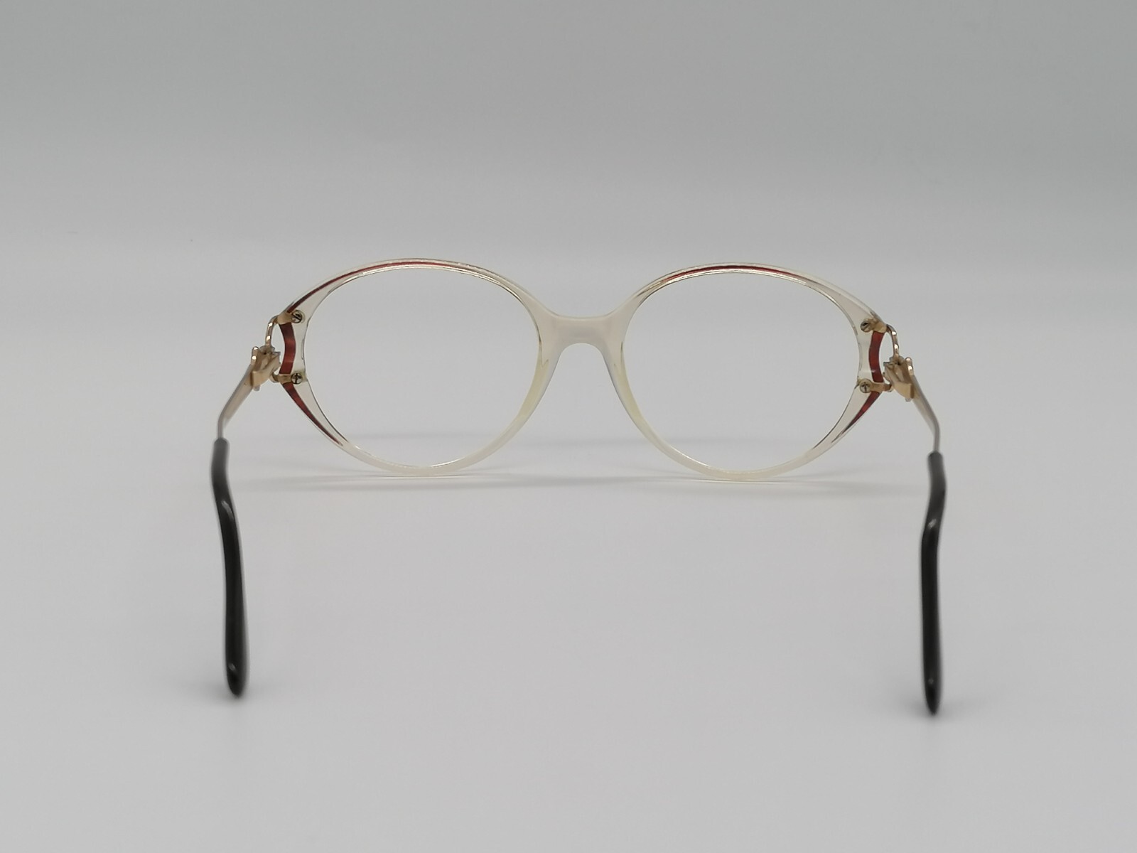 Authentic Vintage Luxottica 4238 Classic Oval Metal Glasses for Women PreOwned eBay