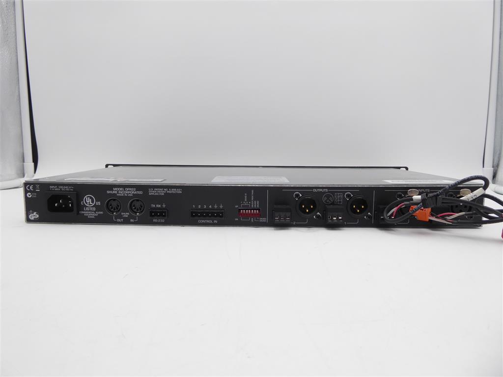 Shure DFR22 Digital Signal Processor w/ Reduction SoundPlex | eBay