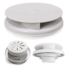 WHITE Rotary Van Roof Air Vent Spinning Fan Extractor For Mercedes Sprinter Vito