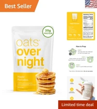 High Protein  Maple Oatmeal Shake - 20g Protein, Gluten-Free Goodness