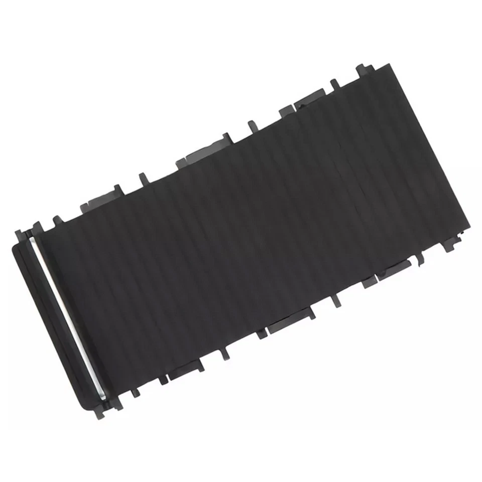 51167038333 Black Centre Console Roller Blind Cover For BMW 3 Series E46 1998-05 - Image 2 of 4