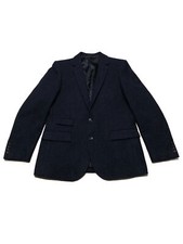 J.Crew Ludlow Blue Sport Coat Blazer Casual Mens 40 R Moon Wool 2 Button Lined