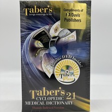 New Tabers 21 Cyclopedic Medical Dictionary, ...