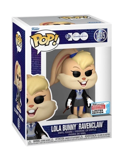 Funko Pop Lola Bunny Ravenclaw NYCC Fall Convention Exclusive Presale +Protector