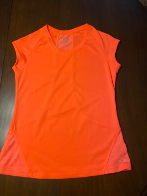C9 by Champion Neon Orange Women s DuoDry Cap Sleeve   X-Small  NWOTs