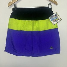 Vintage 1990  s BB Surf Multi-Color Shorts, Deadstock NWT, Size Medium