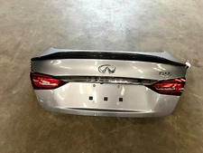 18-20 INFINITI Q50 REAR TRUNK DECK LID SHELL COVER PANEL GRAY ASSY, OEM LOT3491