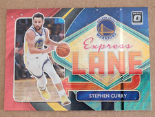Stephen Curry 2020-21 Donruss Optic BK Express Lane Asia Red Wave Prizm #3