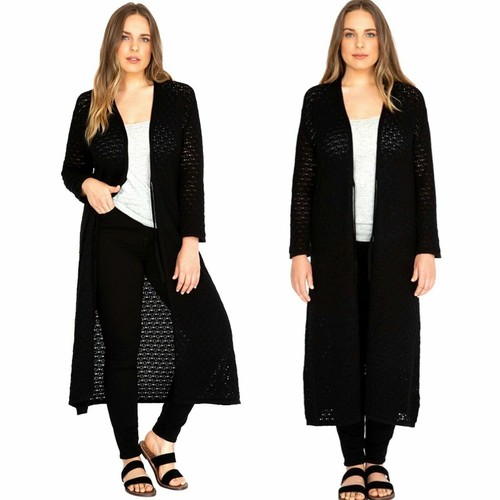 Johnny Was Black Cotton Selah Midi Open 