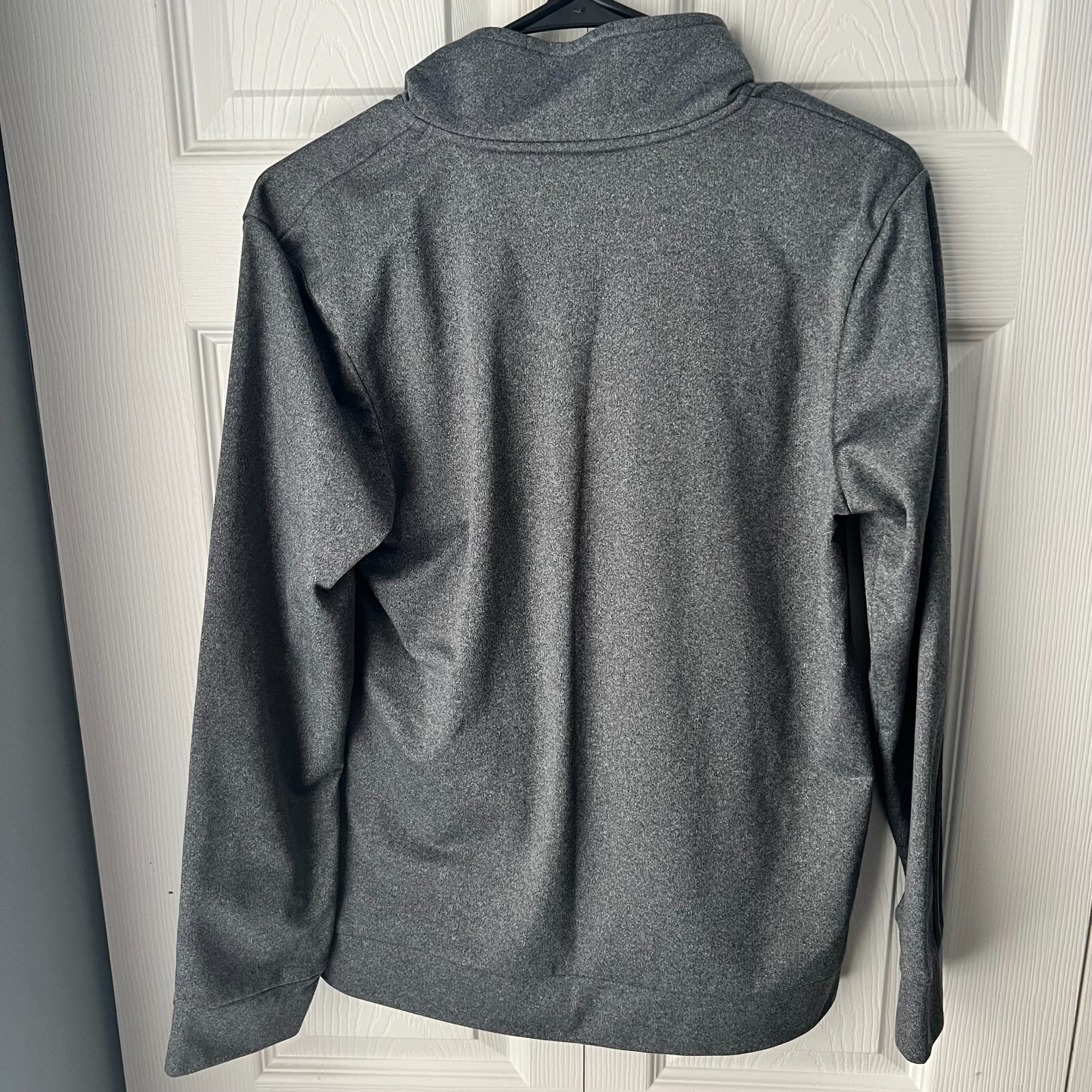 ADIDAS Men's Essentials Track Jacket gray large - image 2