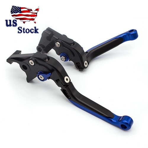 CNC Folding Brake Clutch Levers Black For Yamaha YFM 700 Raptor 700R 2007-24 23 - Picture 4 of 6