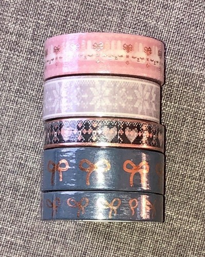 Simply Gilded Sub Box Northern Comforts Nov 2018 Washi Tape Planner Stickers - Picture 2 of 9