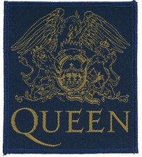   QUEEN - Crest gewebter Aufnäher - woven Pa...