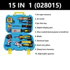 15 In 1 Household Maintenance Management Screwdriver Plier Combination Set Tool