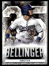 2021 Topps TE-26 Cody Bellinger Highlights LA Dodgers Platinum Anniversary 41/70