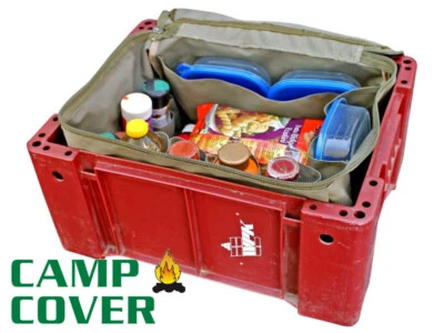 CAMP COVER Cover Campeggio - Organizzatore Cucina Campeggio Deluxe - Cachi Ripstop - CCB005-A