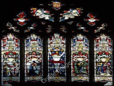 Photo 6x4 Holy Trinity, Hurstpierpoint, Sussex - Window West Town/TQ2716 c2009