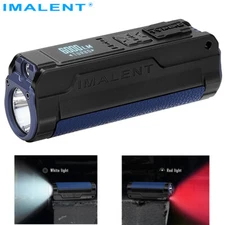 IMALENT BL70 6000 Lumens Rechargeable Flashlight White Red LED Light for Camping