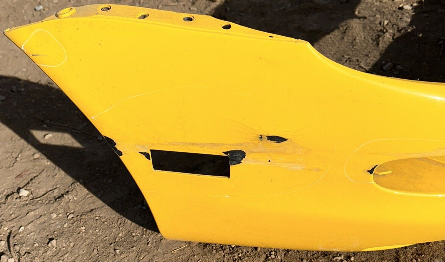 02-07 Maserati Coupe 4200 M138 GT Front Bumper Cover Yellow OEM