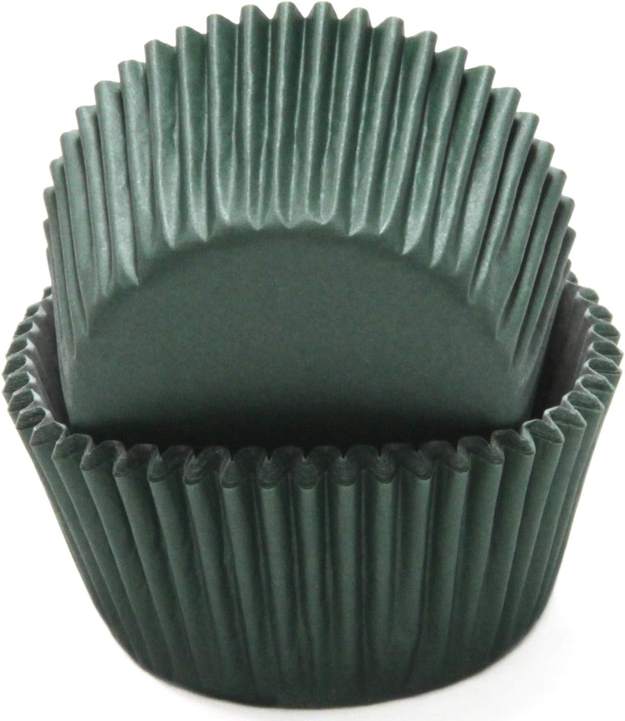 Classic Cupcake Liners, 50 Count, Dark Green
