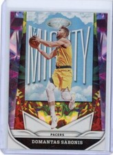 2020-21 Certified Domantas Sabonis The Mighty Insert Indiana Pacers