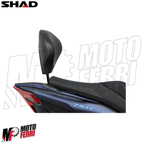 MF4883 Kit Schienale Schienalino Poggiaschiena SHAD Yamaha TMax 560 2022 / 2025 - Foto 4 di 8