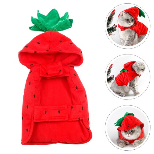 Vêtements Pour Animaux De Compagnie Fraises magasin Déguisement