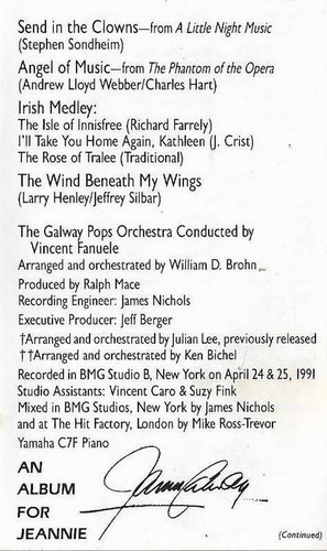 JAMES GALWAY WIND BENEATH MY WINGS CASSETTE ALBUM THE GALWAY POPS ORCHESTRA - Picture 5 of 11
