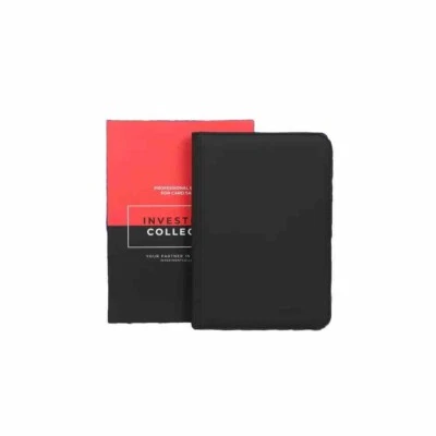 INVESTMENT COLLECTOR Carpeta de 4 tarjetas premium para ahorrar - Coleccionista de inversión Pokémon Sport Topps