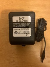 12V 12 Volt 1A Unregulated DC Power Supply Adapter