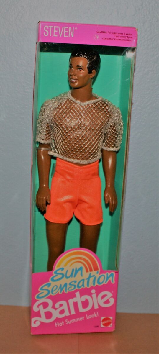 Vintage SUN SENSATION KEN BARBIE AA Doll Swim Trunks Mesh Vintage SUN SENSATION KEN BARBIE AA Doll Swim Trunks Mesh
