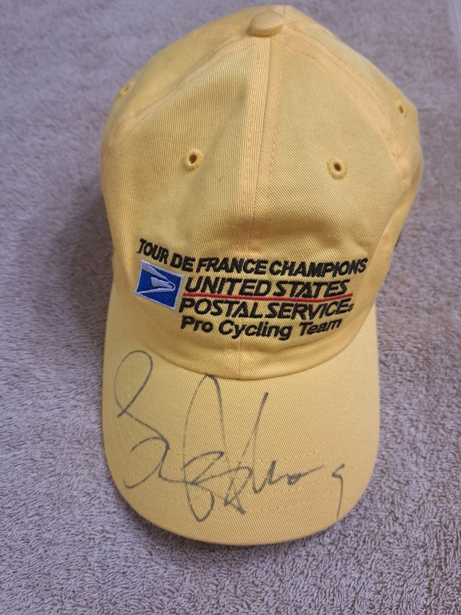 NWOT Tour de France Lance Armstrong SIGNED USPS 4x CHAMPS Cycling