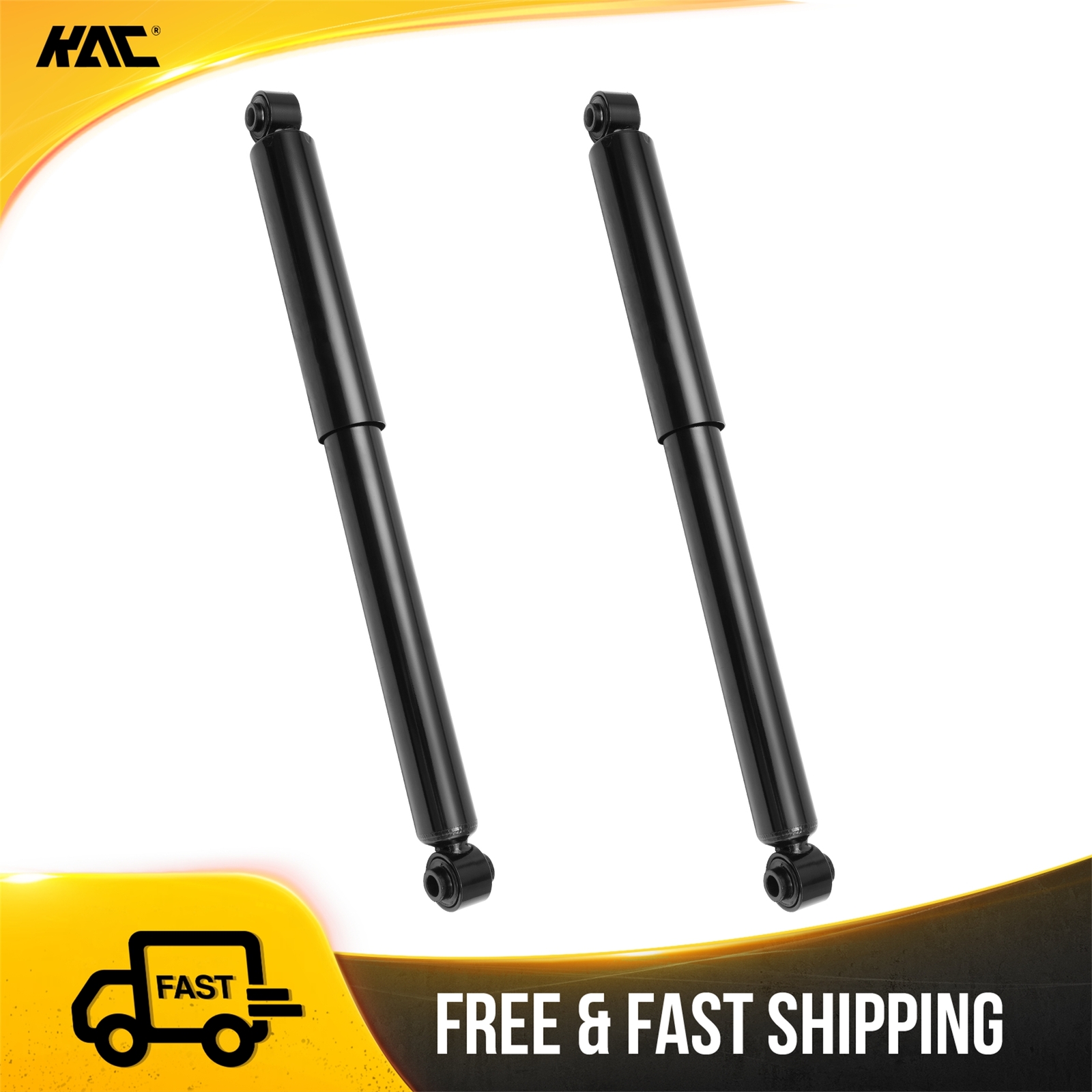 2X Rear Shock Absorbers 37251  For 2004-2015 Nissan Titan Truck Pickup 4x4 4WD