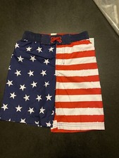 american flag swim trunks
