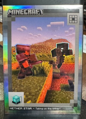2024 Panini Minecraft - NETHER STAR - No. 77 - Prism - (#/149)