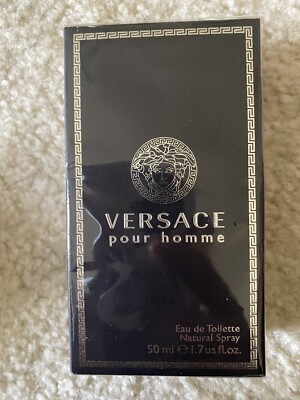 Versace Pour Homme Dylan Blue 1.7oz /1.6 oz /50 ml Men's Edt Spray - New Sealed