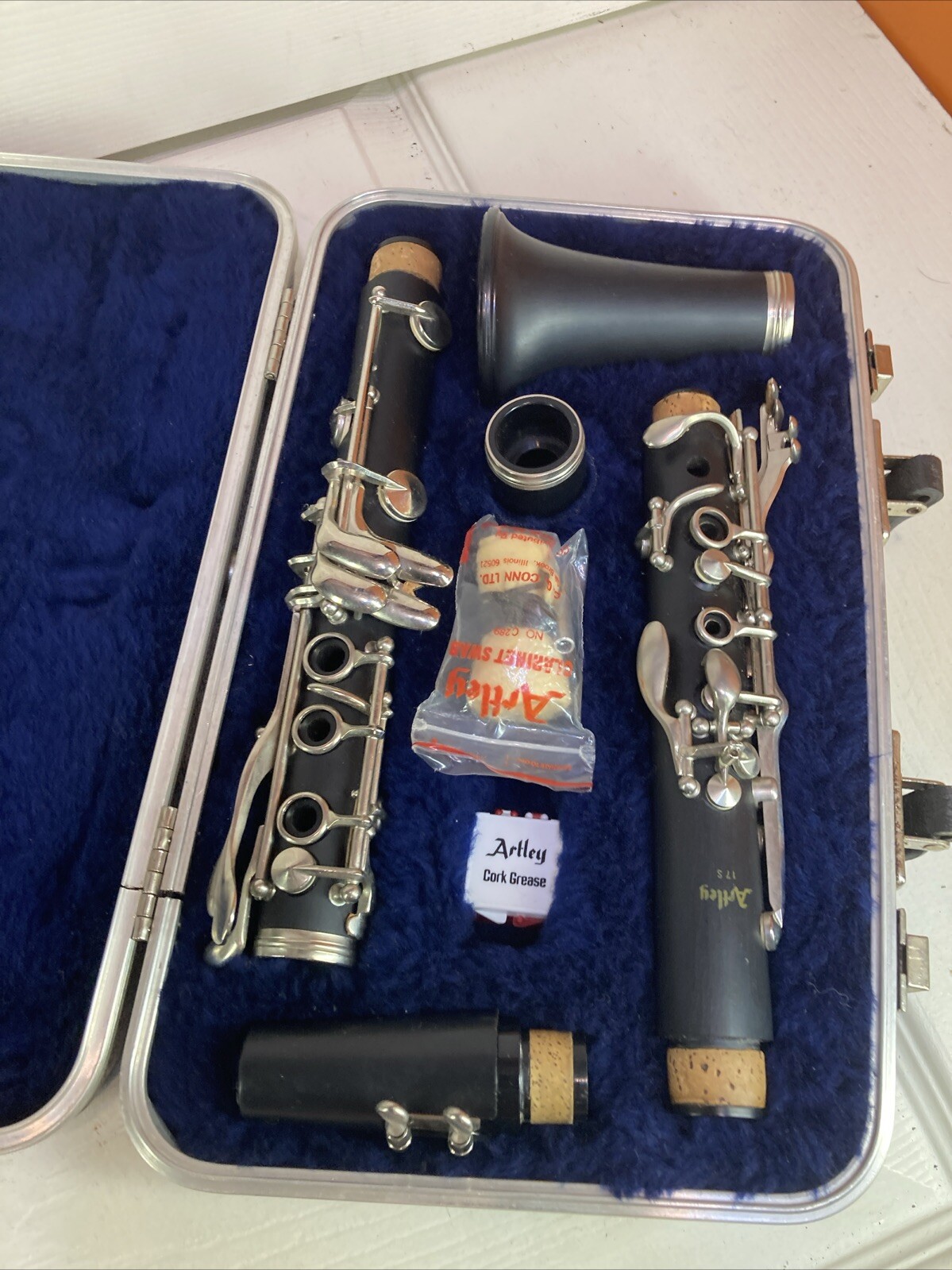 Artley 17s Clarinet & case outfit With Cork Grease