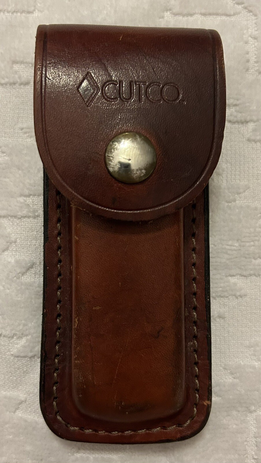 Vintage Cutco 1882 Bullwhip Folding Pocket Knife w/ Original Leather Sheath eBay