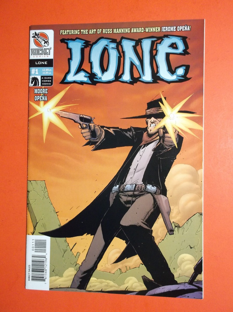LONE # 1 - VF/NM 9.0 - 2003 ZOMBIE WESTERN - ROCKET COMIC | eBay