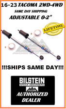 Bilstein Adjustable Front 5100 Shocks For 16-23 Toyota Tacoma 2wd 4wd 4x4 Bilstein Adjustable Front 5100 Shocks For 16-23 Toyota Tacoma 2wd 4wd 4x4