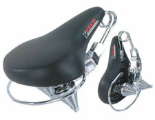 GENUINE ENDZONE WIDE VINYL COMFORT BEACH CRUISER SADDLE IN BLACK FOR CRUISER.